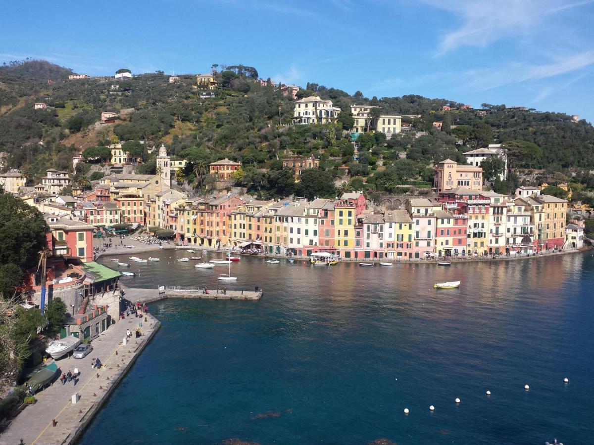 Mare E Vista Portofino - Sea And Portofino View Zoagli Eksteriør billede
